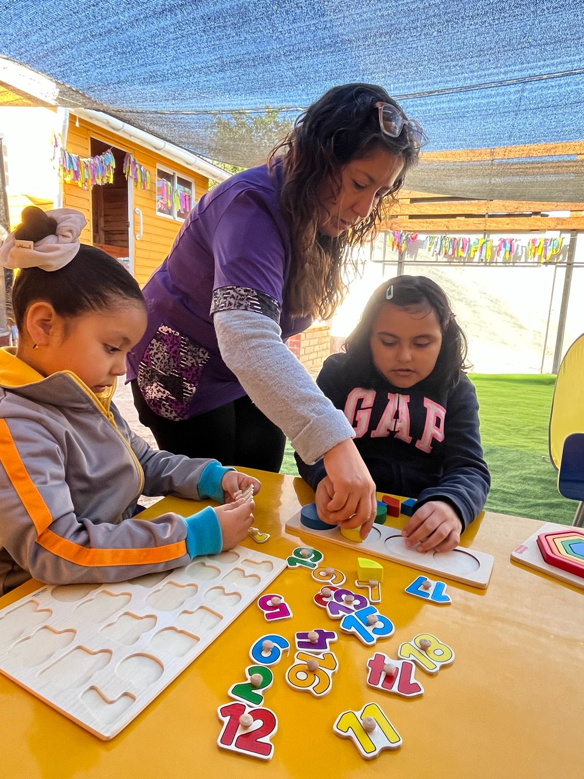 Actividad de aprendizaje en mesa